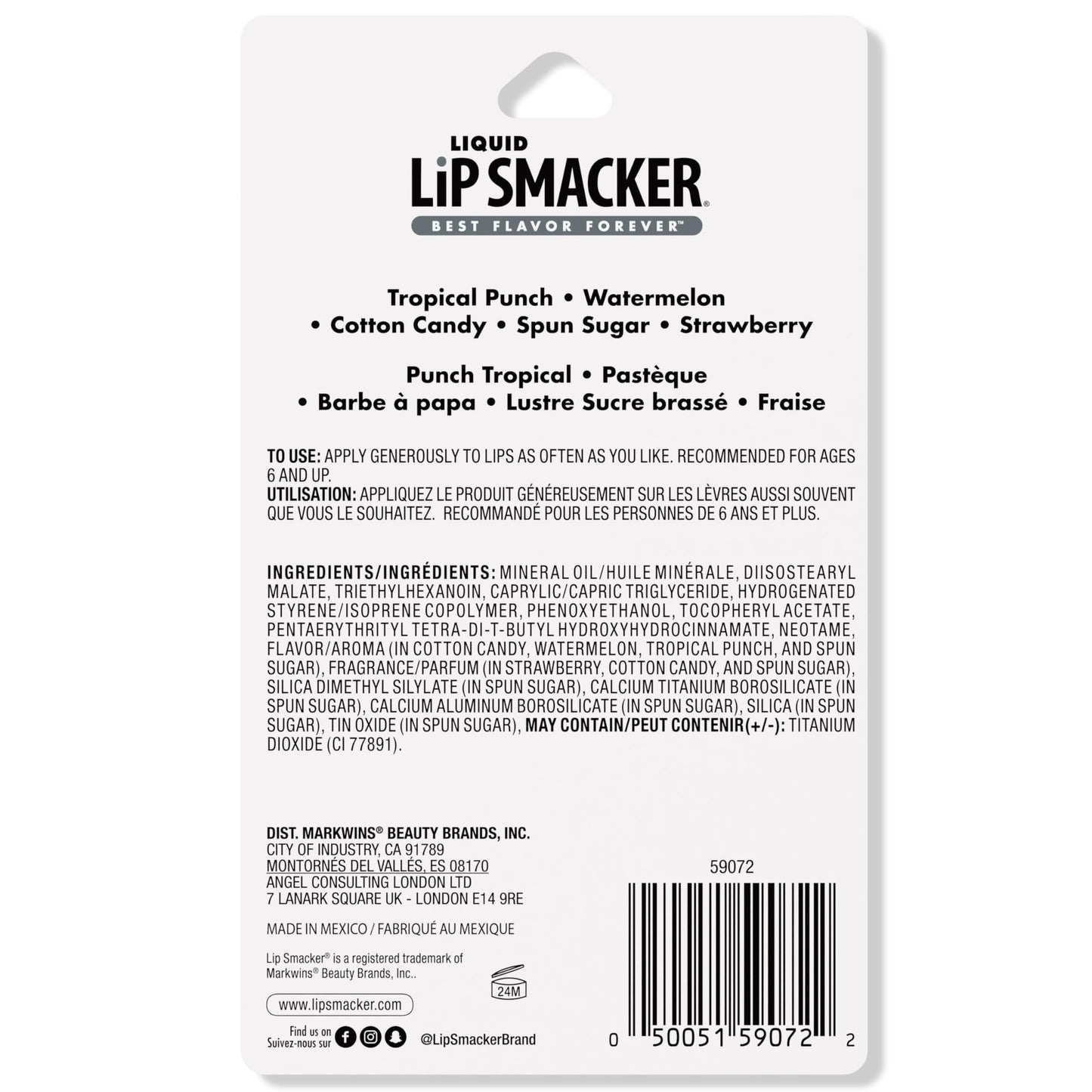 Lip Smacker Liquid Lip Gloss Friendship Pack, 5 Count Beauty & Personal Care Lip Smacker