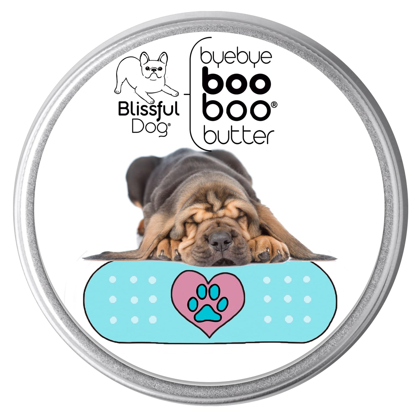 The Blissful Dog 4 oz TIN Bloodhound Booboo Butter Beauty and Personal Care The Blissful Dog
