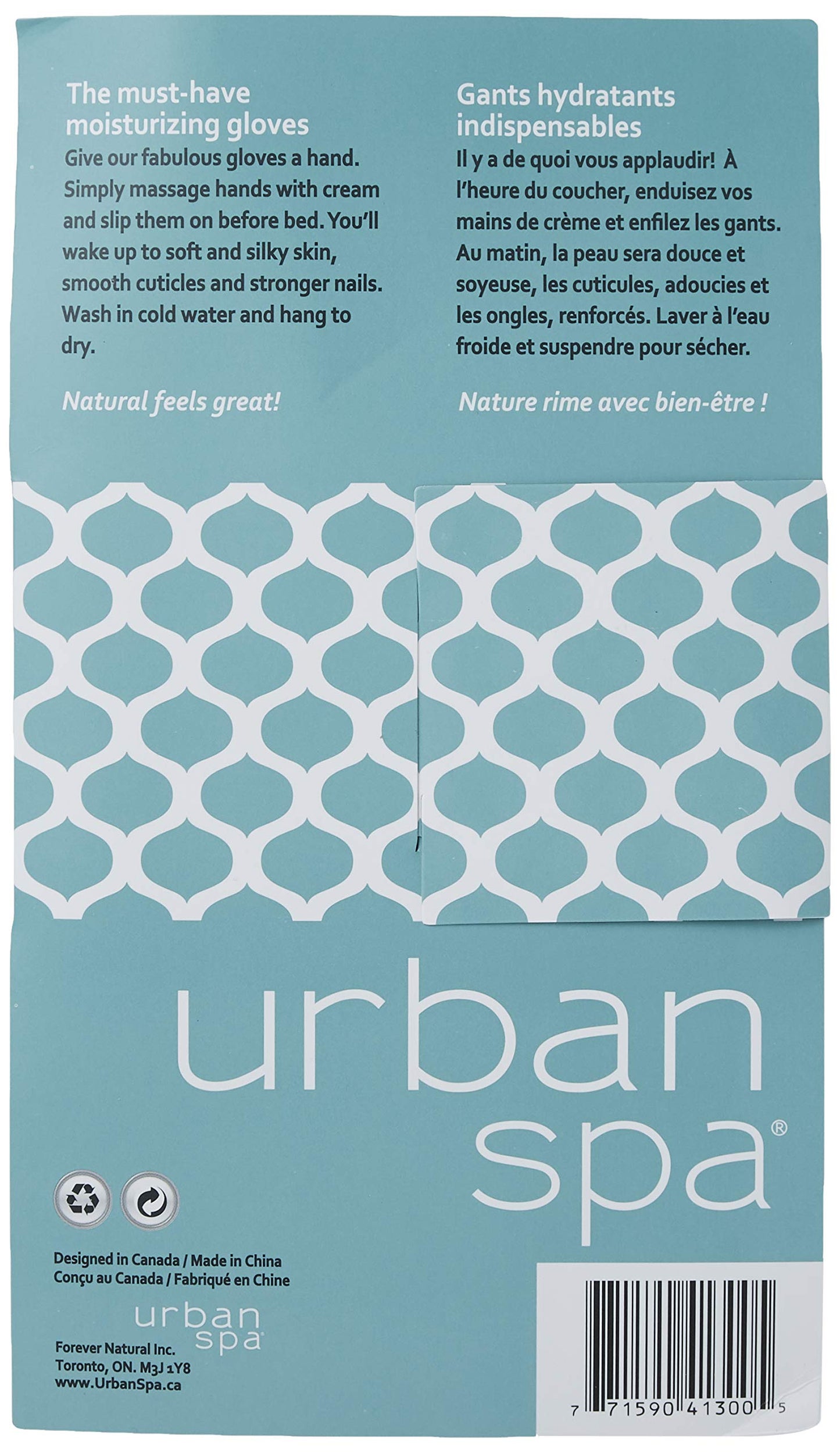 Urban Spa Moisturizing Gloves to Keep your Hands Smooth, Hydrated and Moisturized Beauty and Personal Care Urban Spa