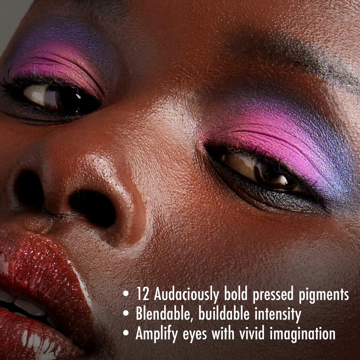 Black Radiance Brilliant Effects Eye Shadow Palette, 12 Intense Ultra Pigmented Powder, Buildable & Blendable Versatile Satin to Shimmer Finishes Beauty & Personal Care Black Radiance