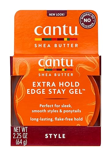 Cantu Extra Hold Edge Stay Gel, 2.25 Oz Beauty & Personal Care Cantu