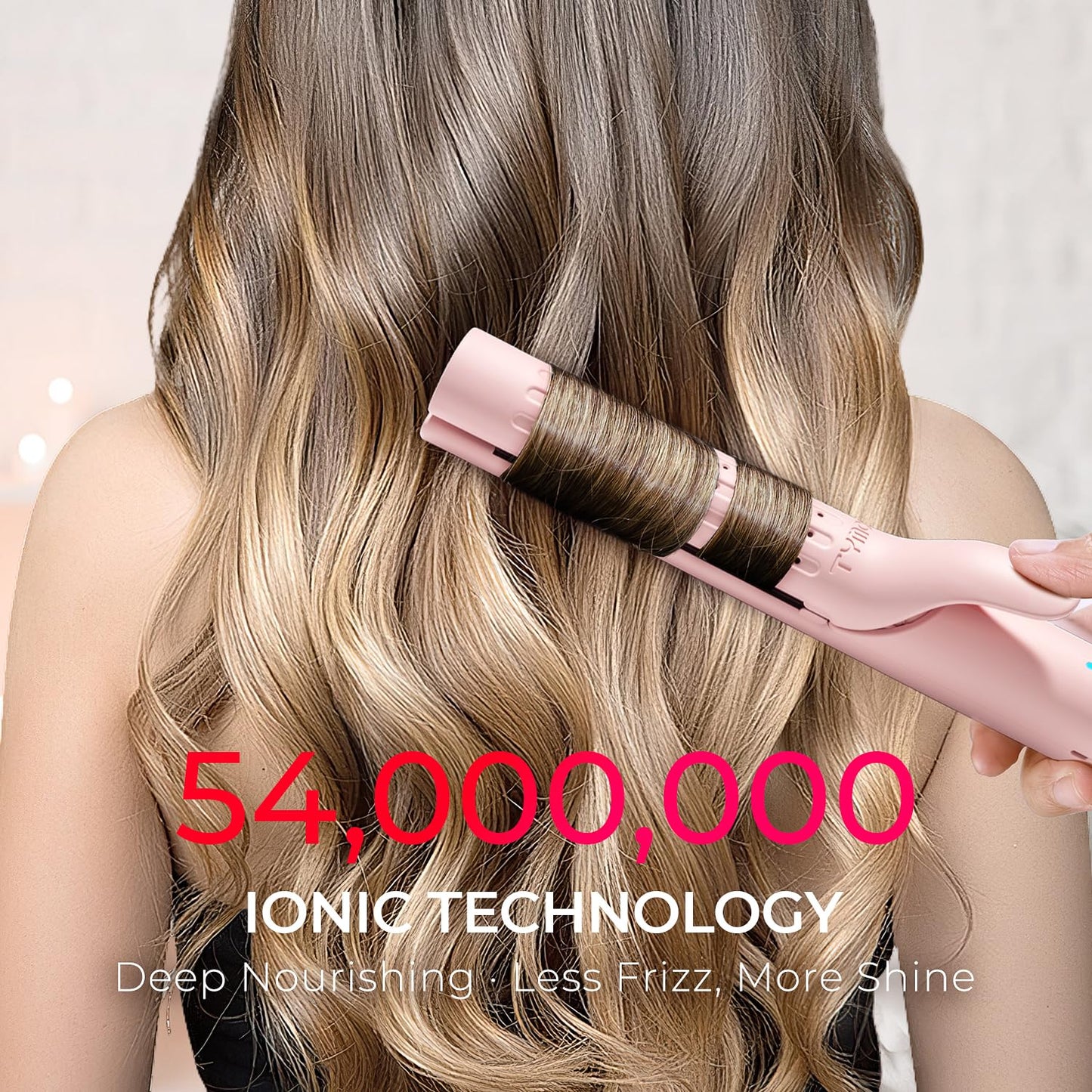 TYMO Airflow Curling Iron for Lasting Curls - Flat Iron Hair Straightener and Curler 2 in 1, Anti-Scald Ionic Curling Wand 1.25 Inch, 360° Cool Air, 5 Beauty & Personal Care TYMO