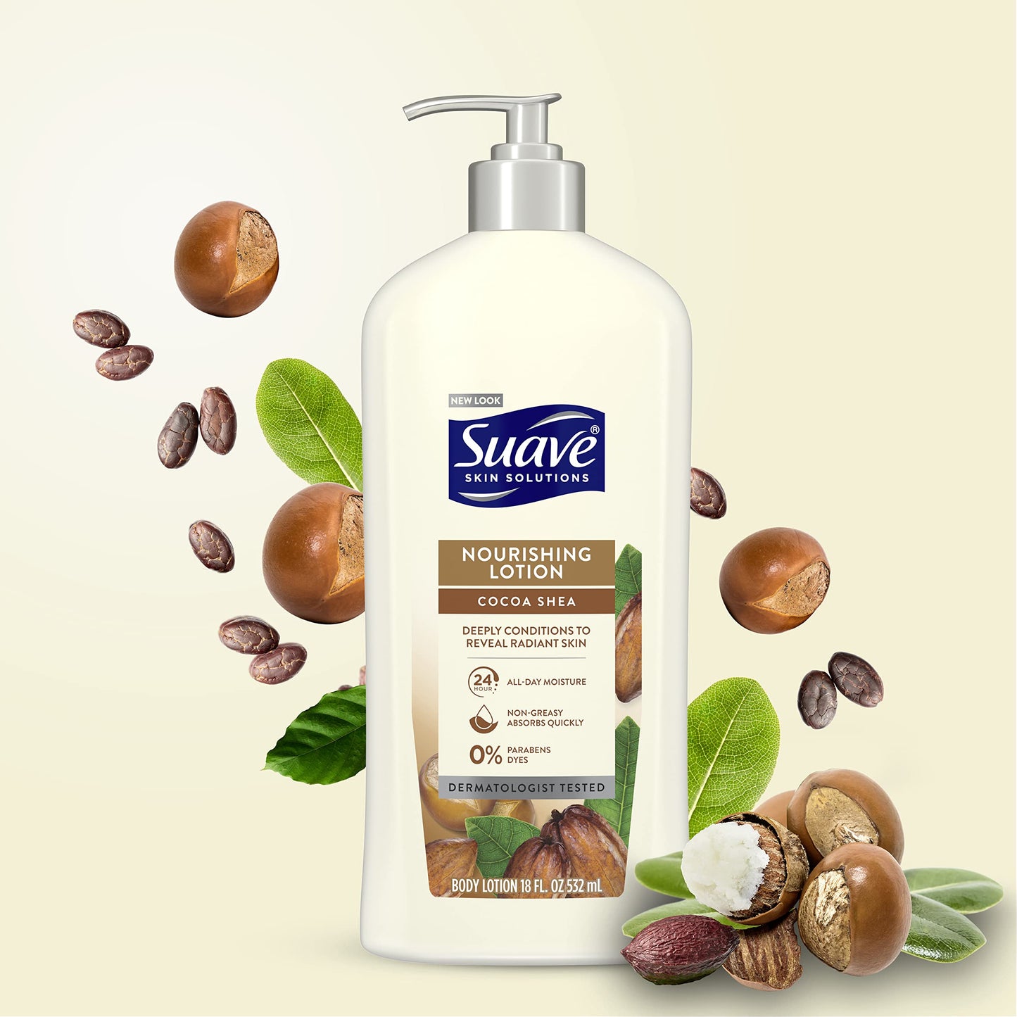 Suave Skin Solutions Body Lotion Cocoa Butter & Shea 18 oz Beauty & Personal Care Suave