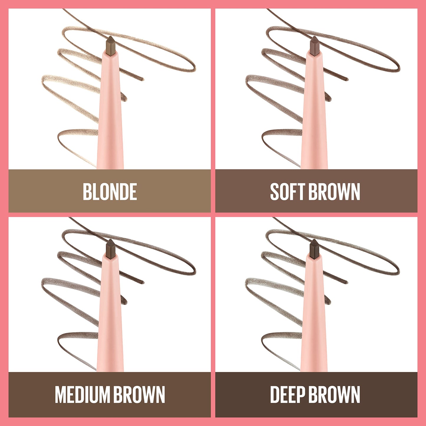 Maybelline Total Temptation Eyebrow Definer Pencil, Medium Brown, 1 Count Beauty and Personal Care MAYBELLINE