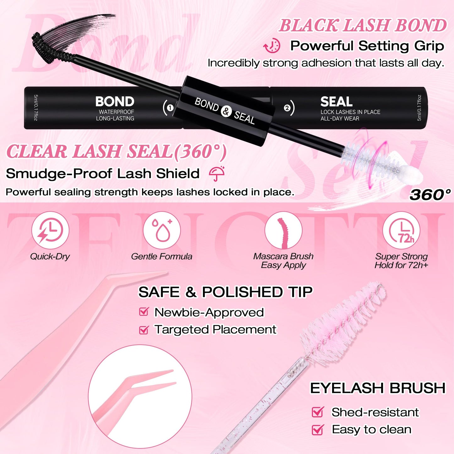 Lash Clusters Kit, 640PCS Natural Eyelash Clusters Kit 30D 40D 50D 60D Wispy Cluster Eyelash Extensions 9-16mm Daily Look Individual Lashes Soft Band Beauty and Personal Care zenotti