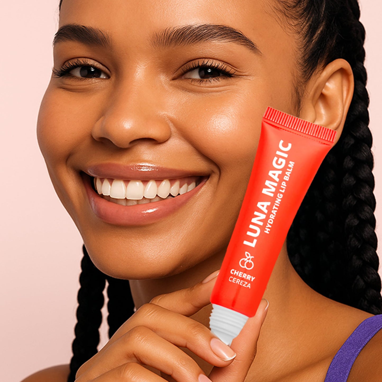 Lip Balm Duo - Mango/Cherry Beauty and Personal Care LUNA MAGIC