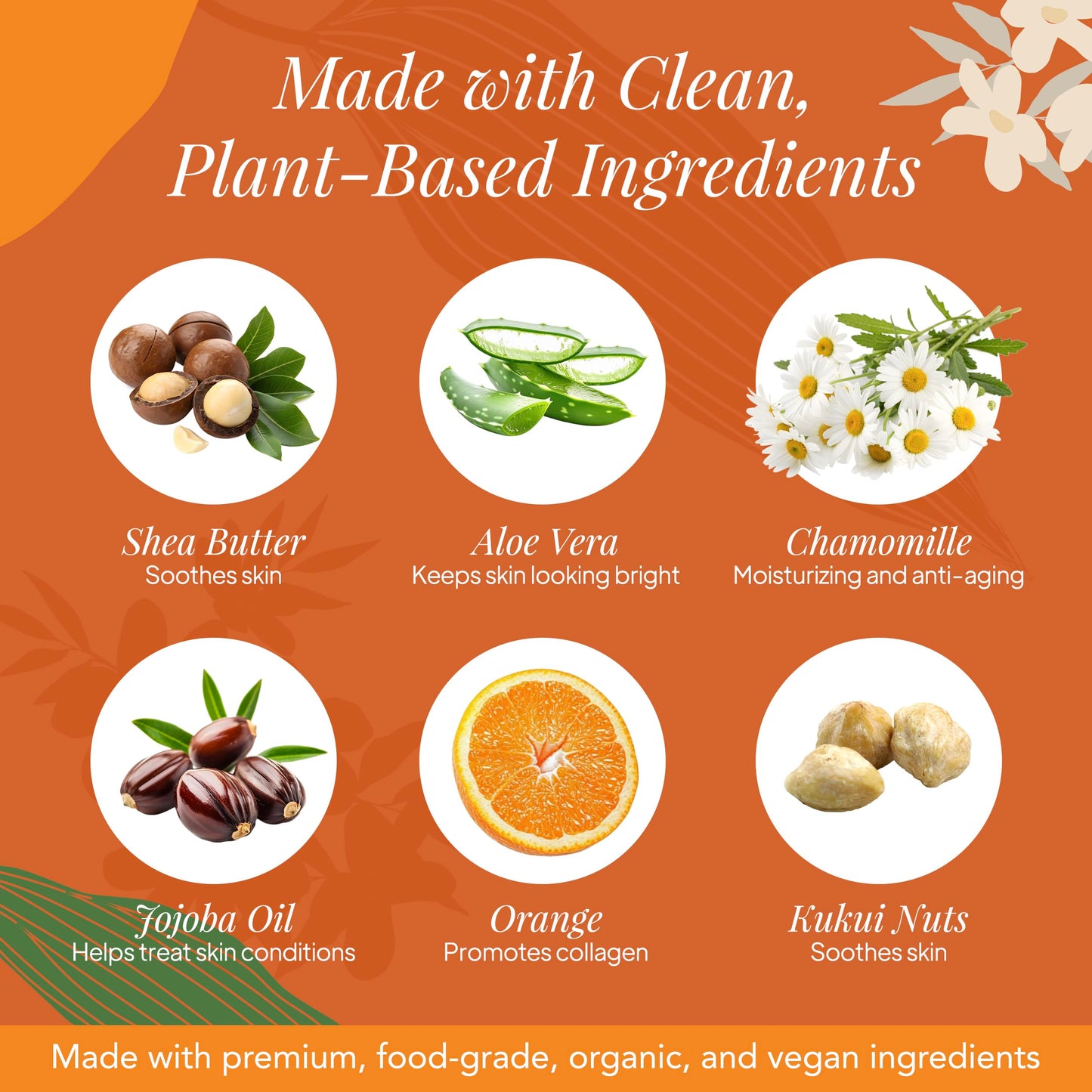 Saavy Naturals Deeply Hydrating Body Cream for Dry Skin - Nourishing Shea Butter, Plant-Based & Sustainably Sourced - Sweet Orange - 8.5 fl oz, 2 pack Beauty & Personal Care Saavy Naturals