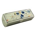 Houder Designer Lipstick Case with Mirror for Purse - Decorative Lipstick Holder with Gift Box - Velvet Lined - Protect Your Lipsticks in Style (Blue Beauty & Personal Care Houder