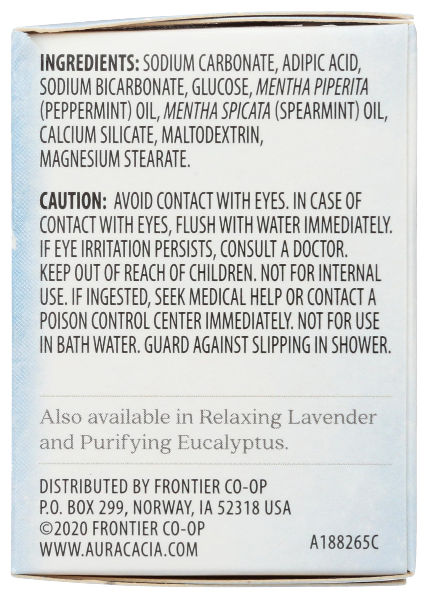 Aura Cacia Aromatherapy Shower Tablets, Reviving Peppermint 3 ea (Pack of 10) Beauty & Personal Care Aura Cacia