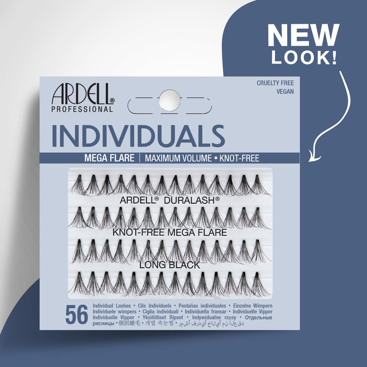 Mega Individuals Knot-Free Long Black Beauty & Personal Care Ardell