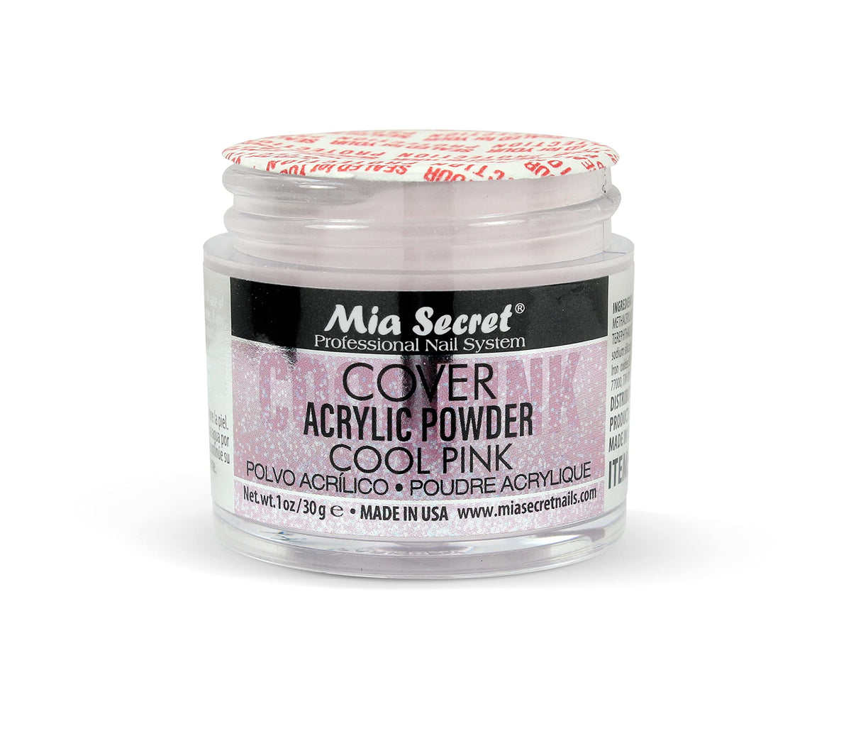 Mia Secret Acrylic Powder Cover Cool Pink 1 oz.