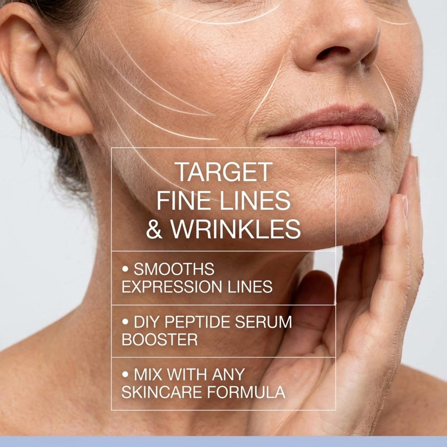 Skin Perfection Snap 8 Peptides Serum for Face - Anti Aging Peptide Serum for Fine Lines & Wrinkles - Diy Peptide Face with Hyaluronic Acid Crows Feet Beauty & Personal Care Skin Perfection
