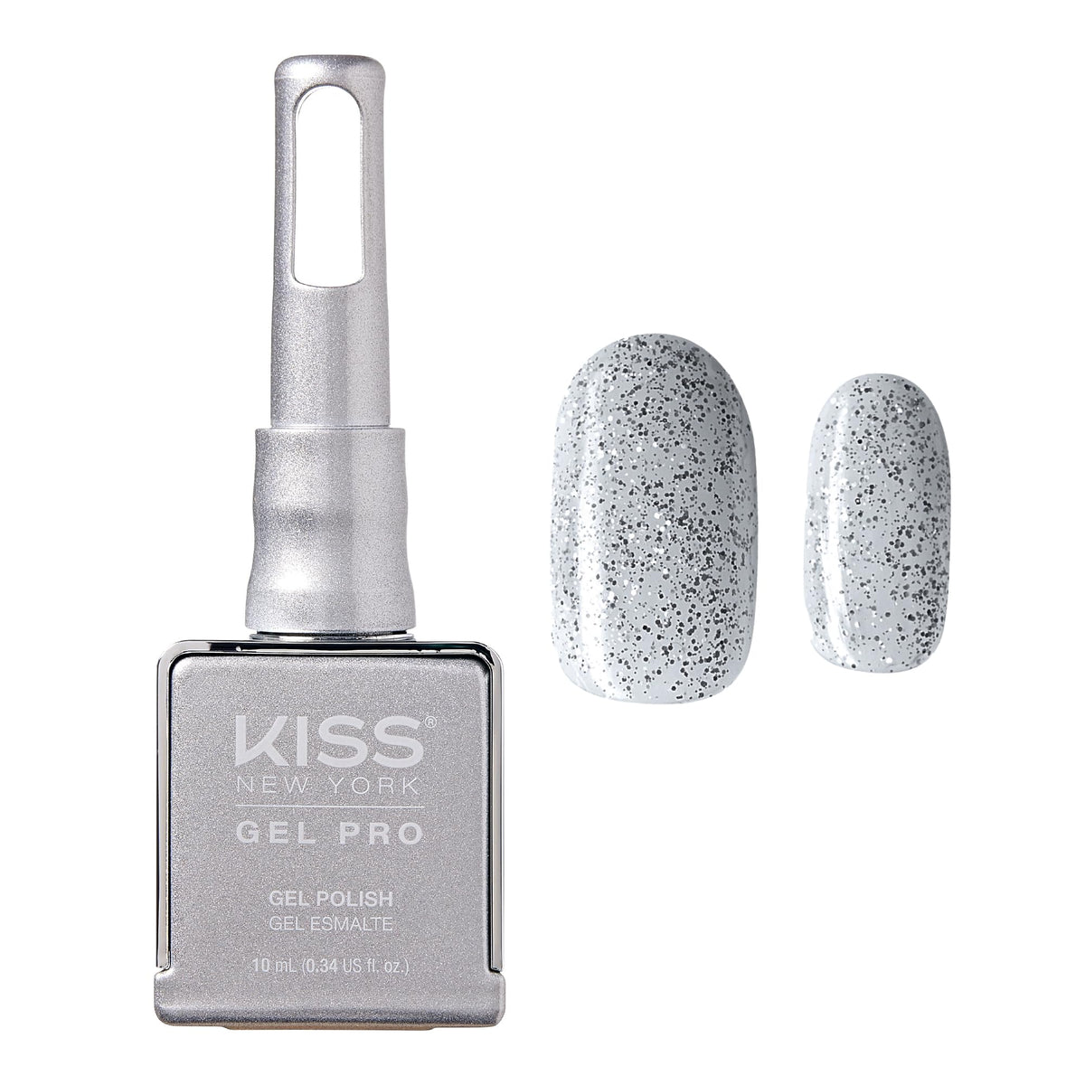 Kiss New York Gel Nail Polish Soak Off UV LED Gel Polish 10mL Nail Art Salon Manicure DIY HEMA FREE, TPO FREE (Glow Up)