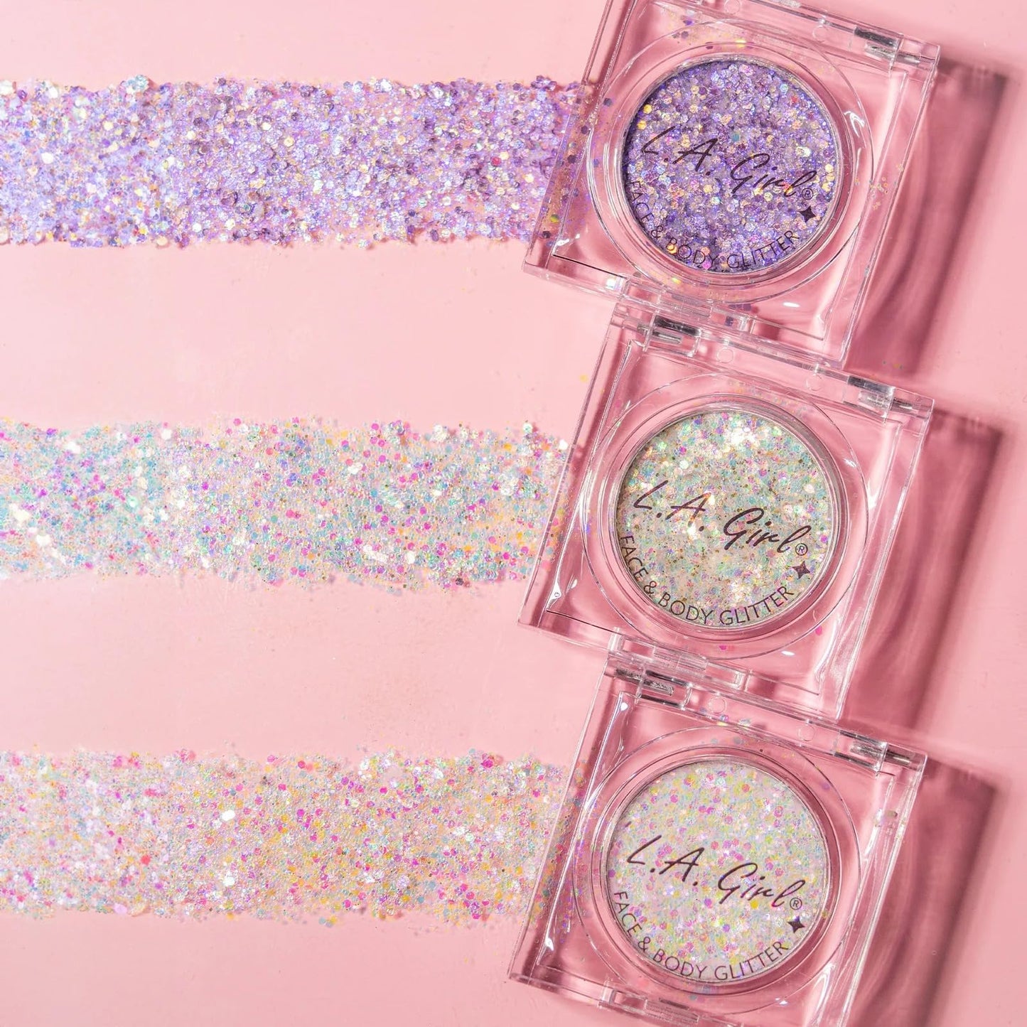 L.A. Girl 3pc Glitter Face & Body Gift Set G43388 Beauty & Personal Care L.A. Girl