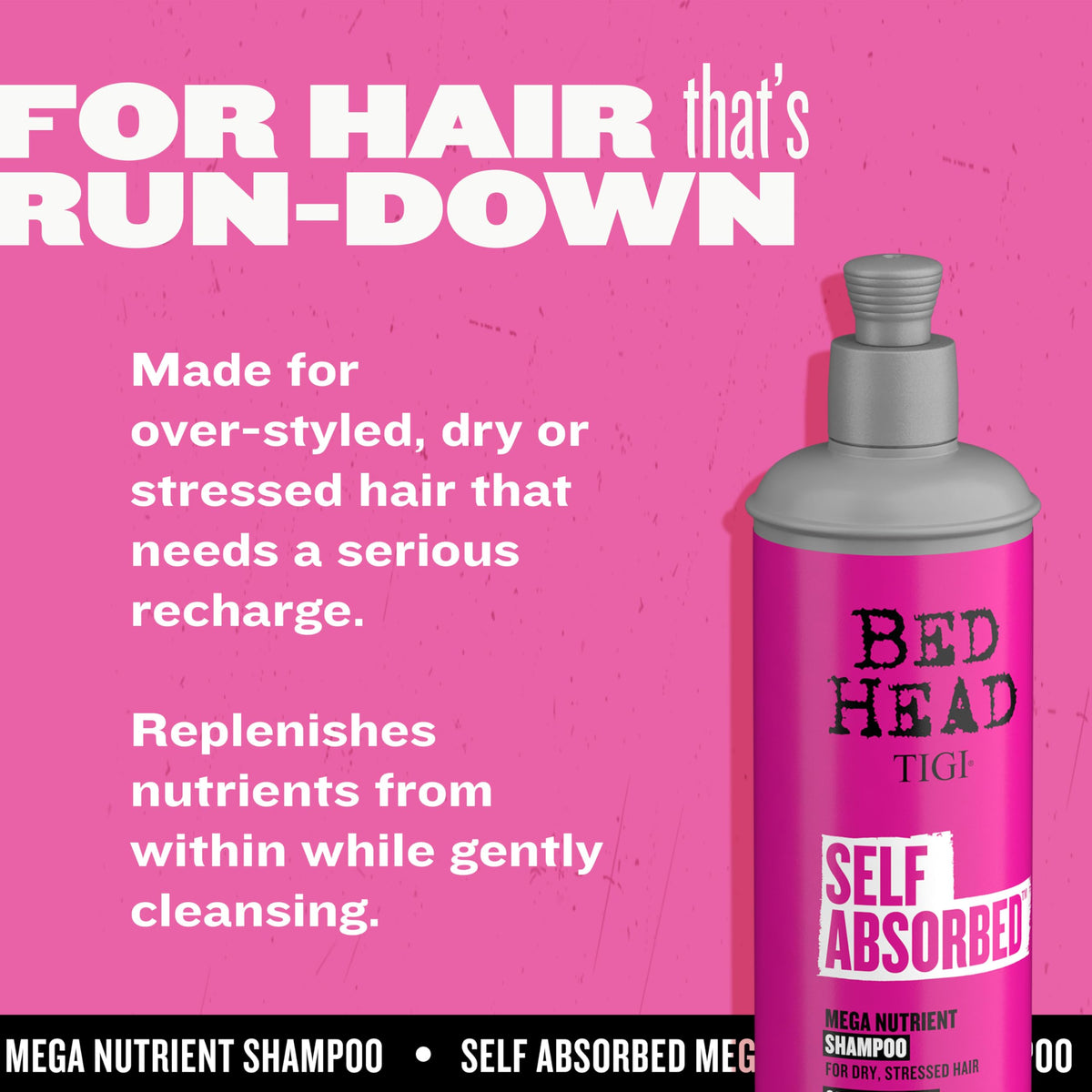 TIGI Bed Head Self Absorbed Shampoo 13.53 fl oz