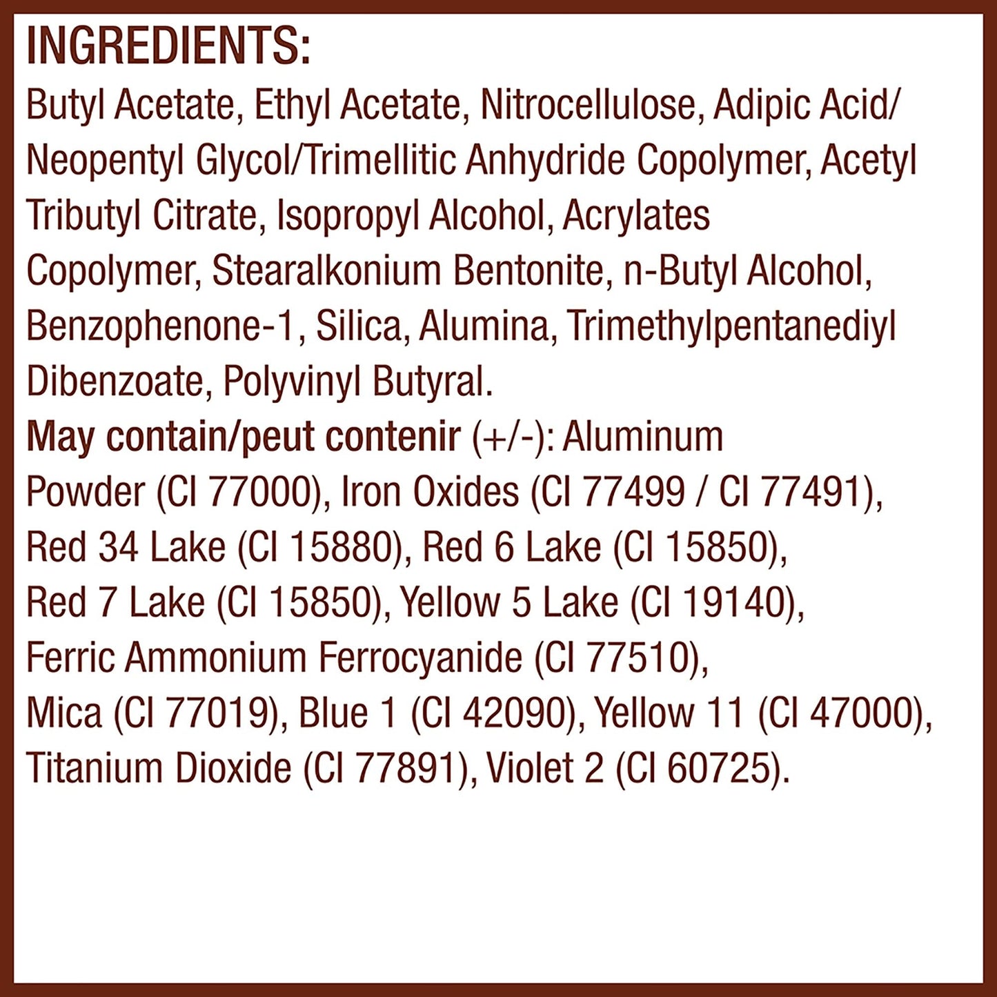 Mineral Fusion Nail Polish Crimson Clay By Mineral Fusion, 0.33 oz Beauty & Personal Care Mineral Fusion