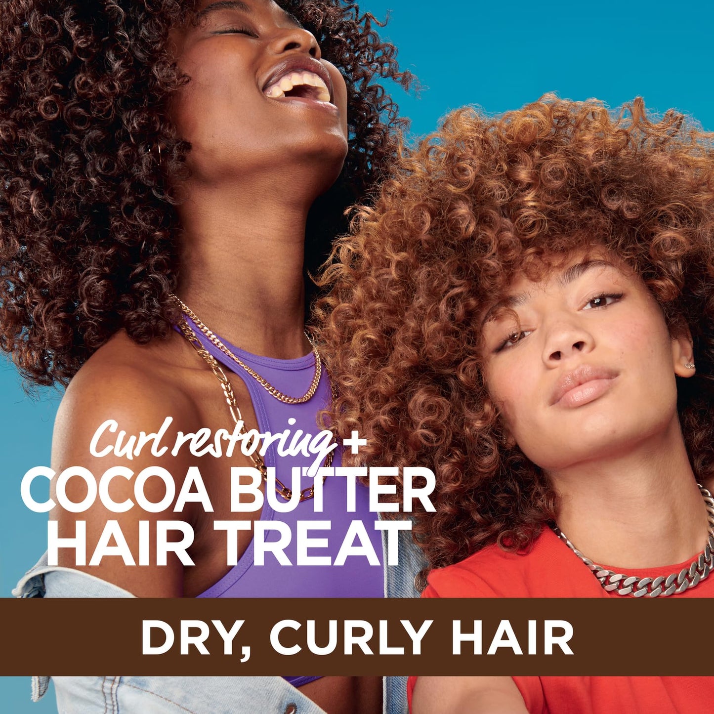 Garnier Fructis Curl Restoring Cocoa Butter Hair Treat 3 In 1 Leave In Cream 6.8oz/ 200ml, Brown Beauty & Personal Care Garnier