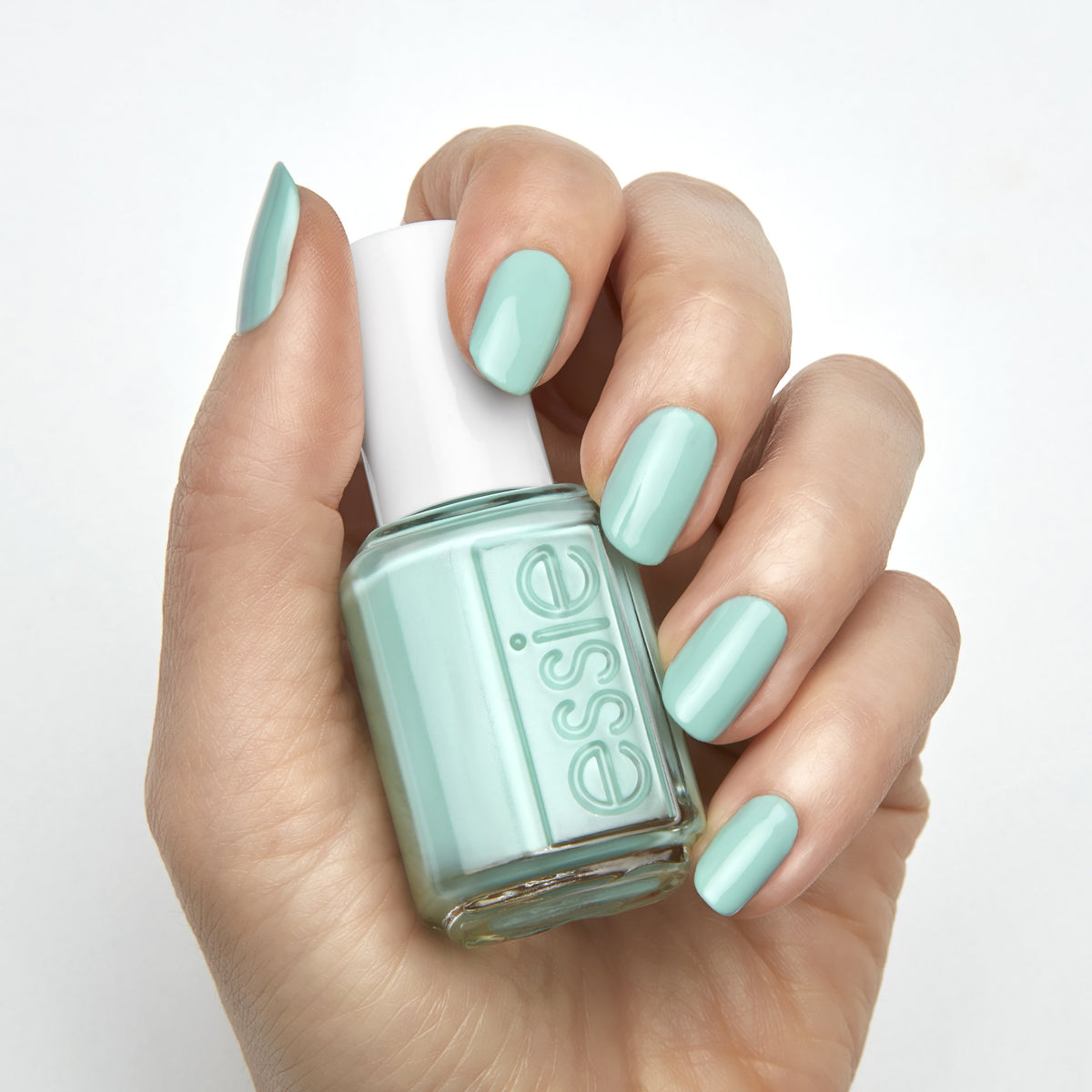 essie Nail Polish, Glossy Shine Finish, Empower-Mint, 0.46 fl. oz.