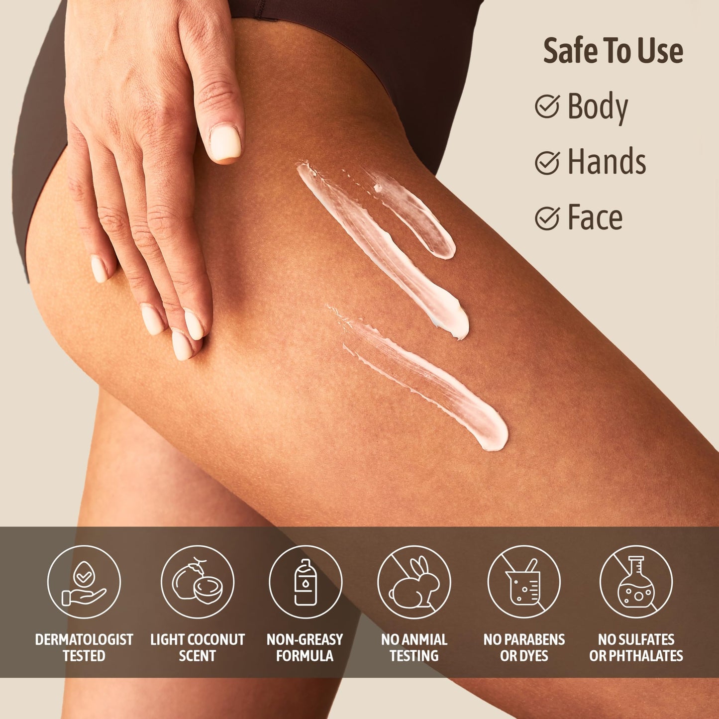 NATURE WELL Hydrate & Soften Coconut Oil Moisturizing Cream for Face, Body, & Hands, Non-Greasy, Intense Hydration & Luxurious Feel, Revives Dry & Sensitive Skin, 16 Oz Beauty & Personal Care NATURE WELL