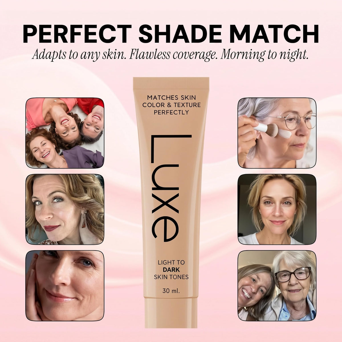 Luxe Color Changing Foundation - Light