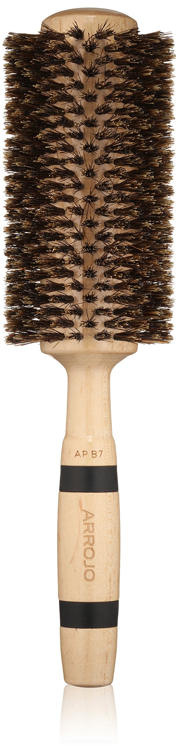 ARROJO Large Round Hair Brush - Large Round Brush for Blow Drying & Styling - Boar Bristle Hair Brush for Volume & Smoothness - Round Hair Brushes Beauty & Personal Care ARROJO
