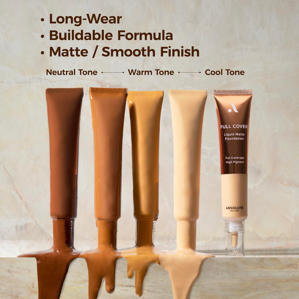 Absolute New York Neutral Ganache Full Cover Foundation