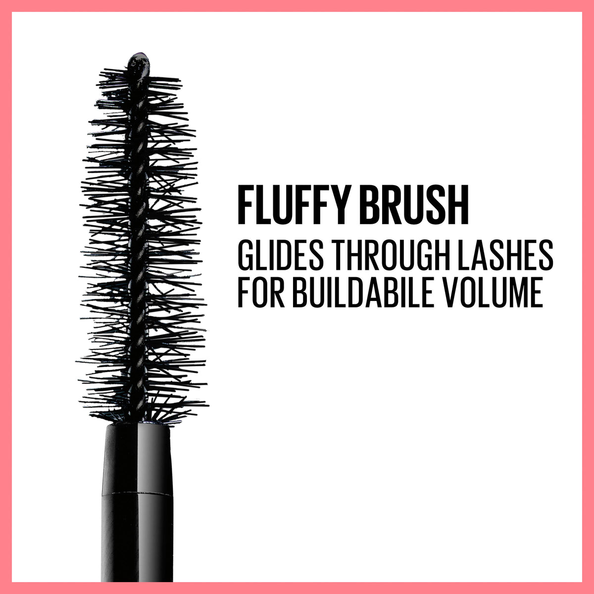 Maybelline Total Temptation Washable Mascara Makeup, Deep Cocoa, 0.27 Fluid Ounce