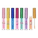 EXPRESSIONS 7pc Girls Rule The Galaxy Lip Gloss Collection For Girls Teens & Women, Flavored Lip Gloss Glitter Lip Kit Party Favors Beauty & Personal Care EXPRESSIONS