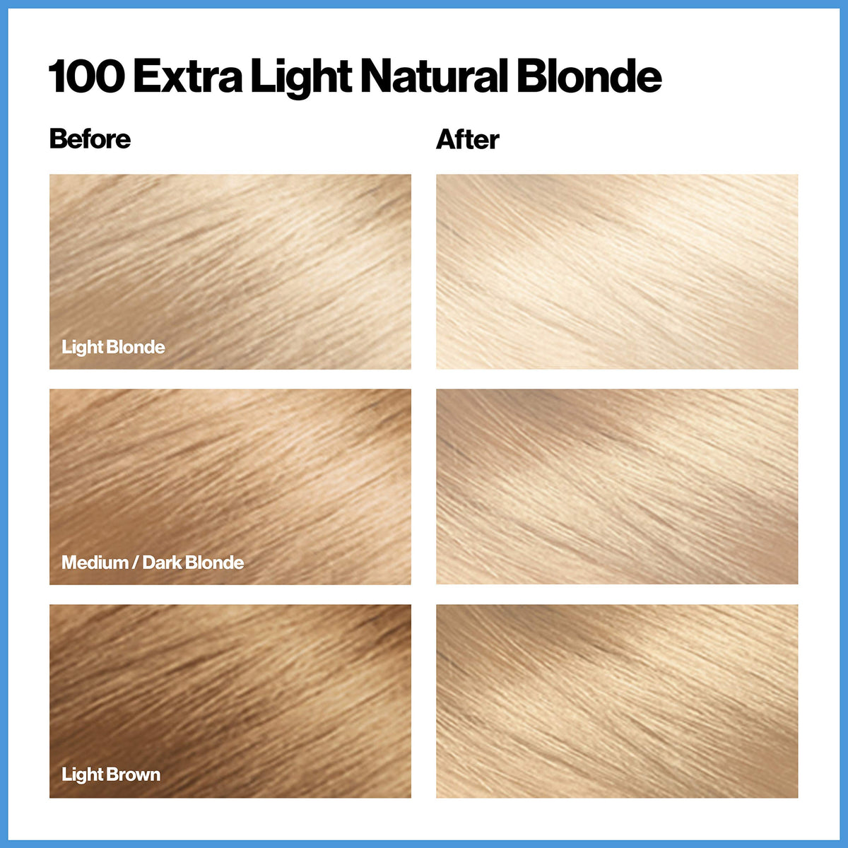 Revlon Total Color Permanent Hair Color, Clean and Vegan, 100% Gray Coverage Hair Dye, 100 Extra Light Natural Blonde, 3.5 oz Beauty & Personal Care REVLON