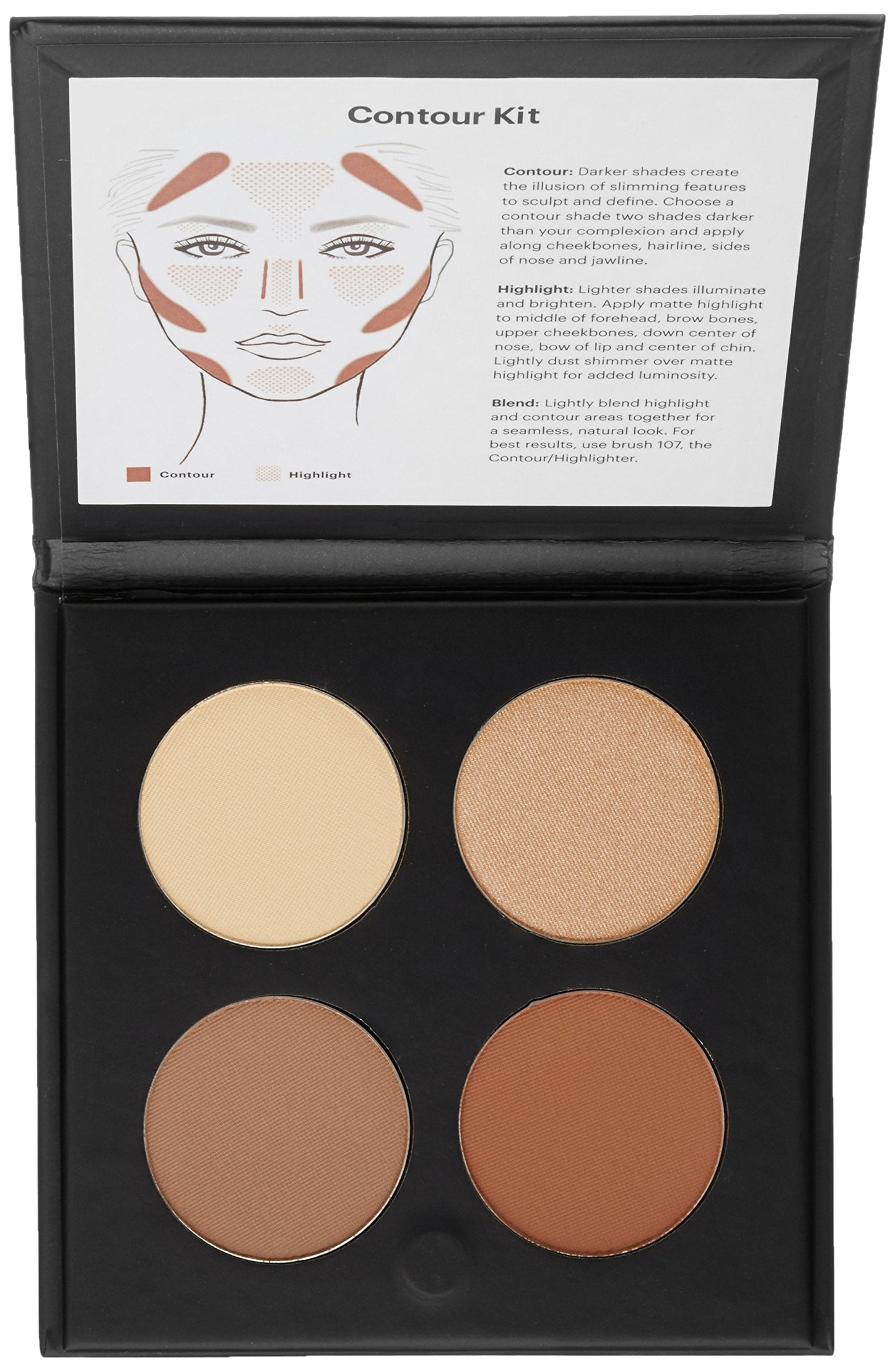 Glo Skin Beauty Contour Kit | Illuminate and Brighten, Blendable and Buildable Contouring Palette, (Dark) Beauty & Personal Care Glo Skin Beauty