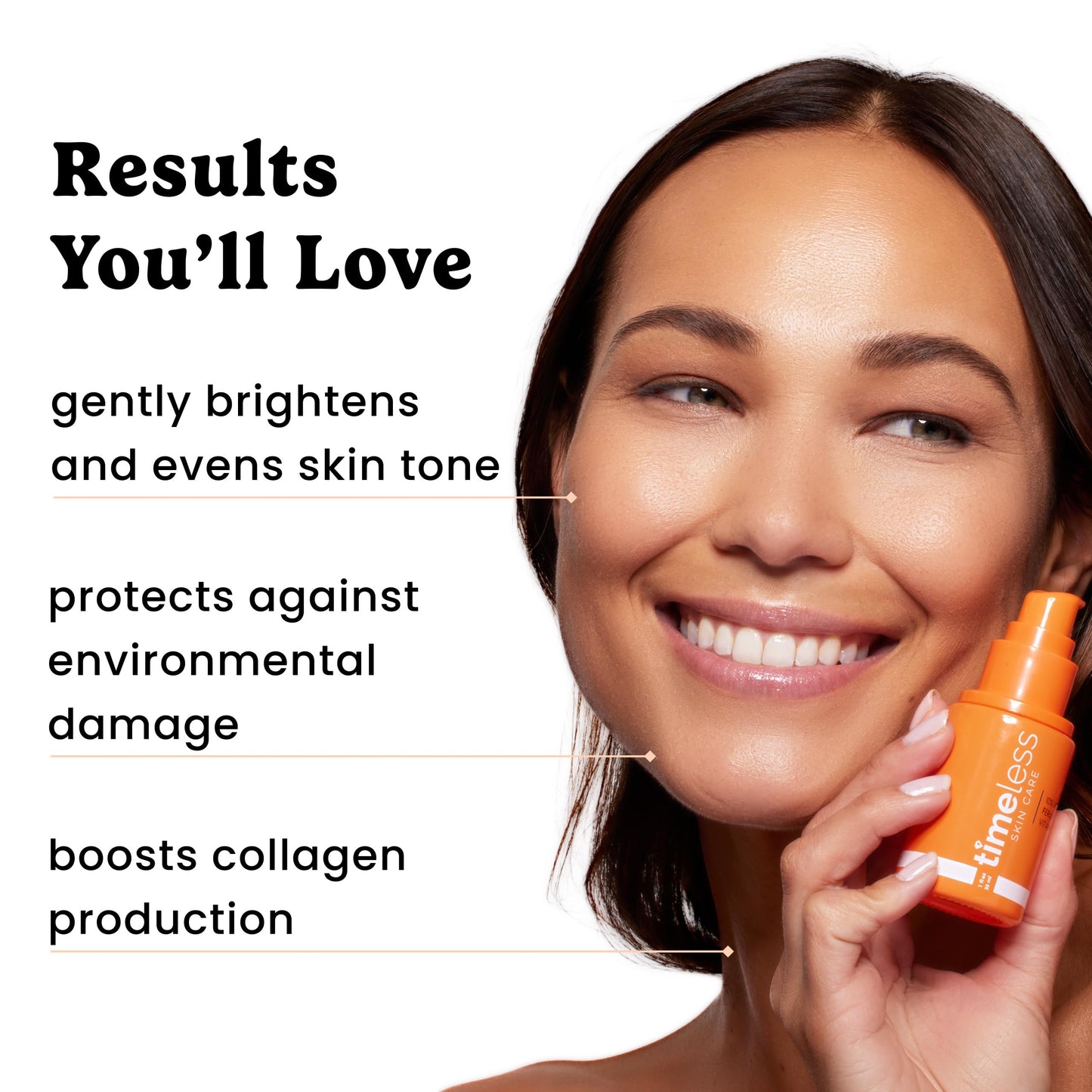 Timeless Skin Care Vitamin C Serum with Vitamin E & Ferulic Acid - Brightening Serum - for Oily & Dry Skin - Fragrance-Free - 1.7 Fl Oz Beauty & Personal Care Timeless Skin Care