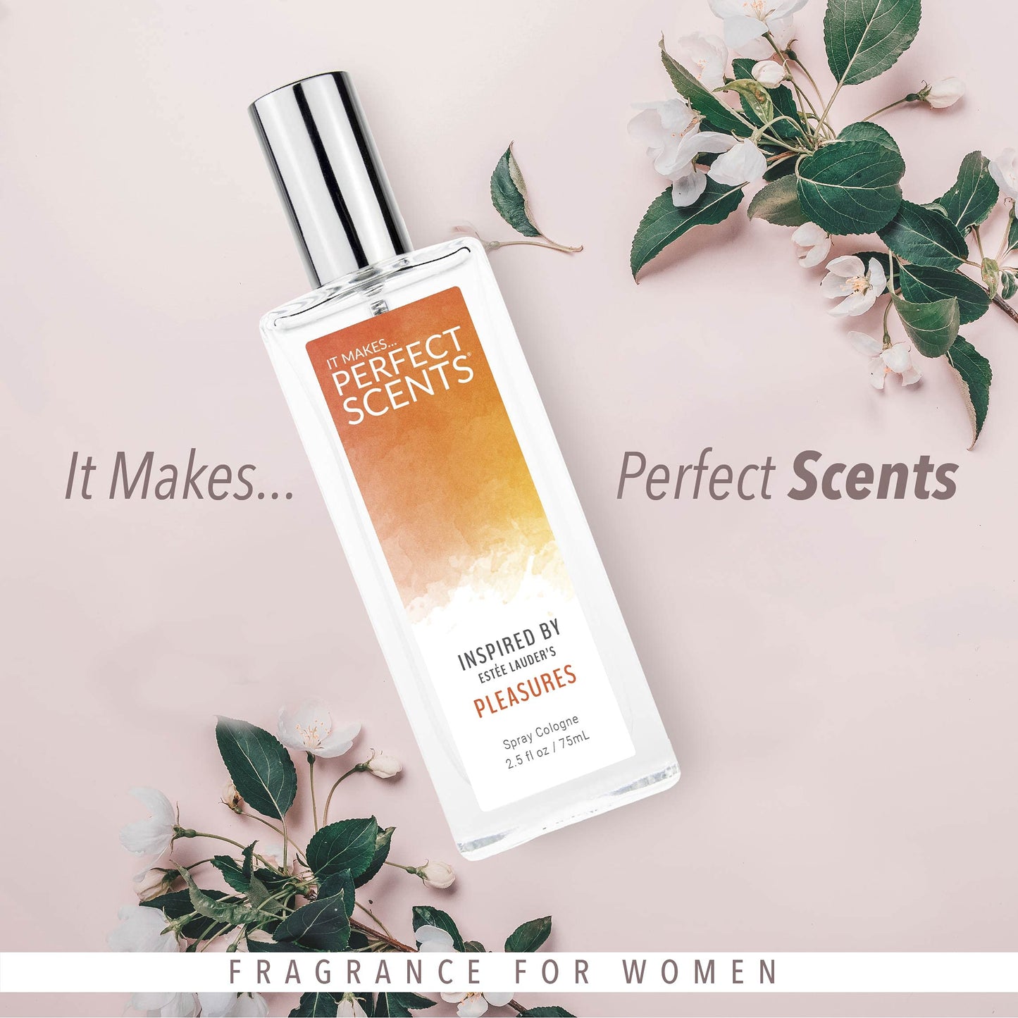 Perfect Scents Fragrance for Women 2.5oz – Inspired by Estee Lauder Pleasures, Vegan Eau de Toilette, Paraben & Phthalate Free Beauty & Personal Care Perfect Scents