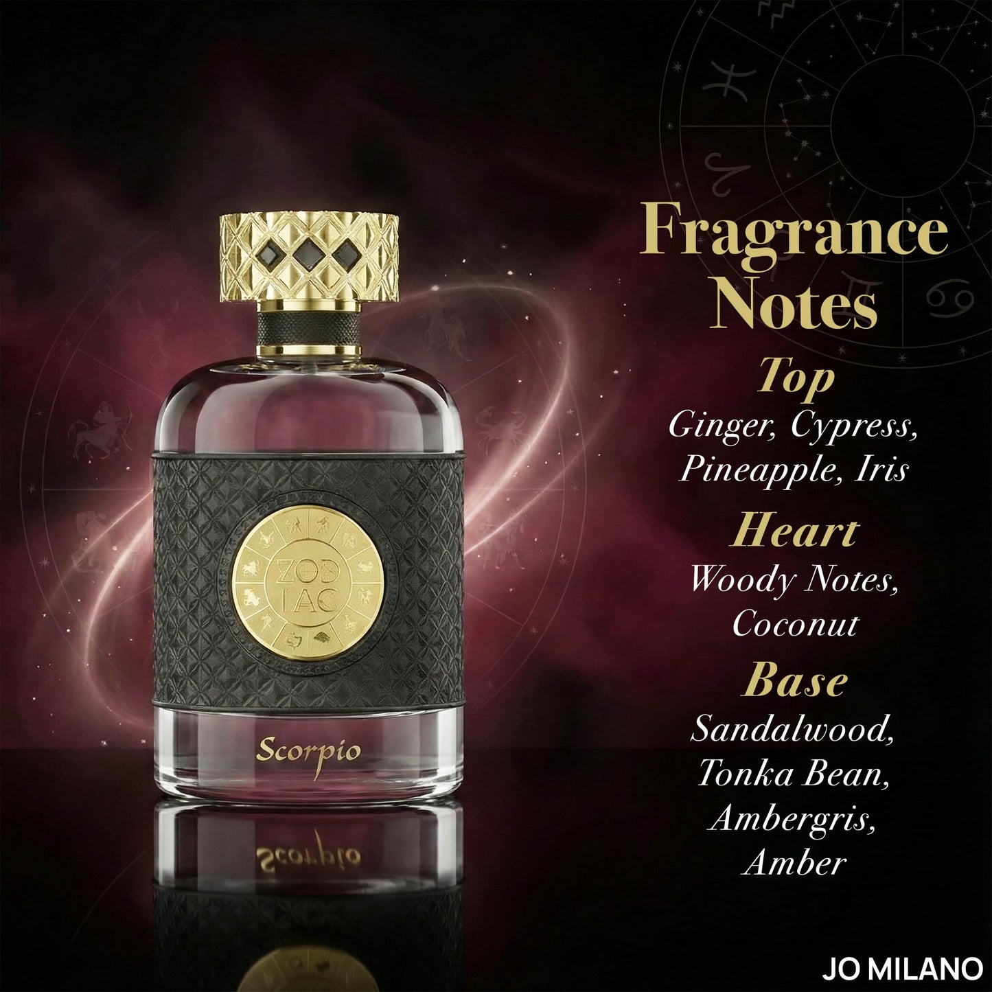 Jo Milano Zodiac Scorpio 3.4 Edp U (130269) Beauty & Personal Care Jo Milano