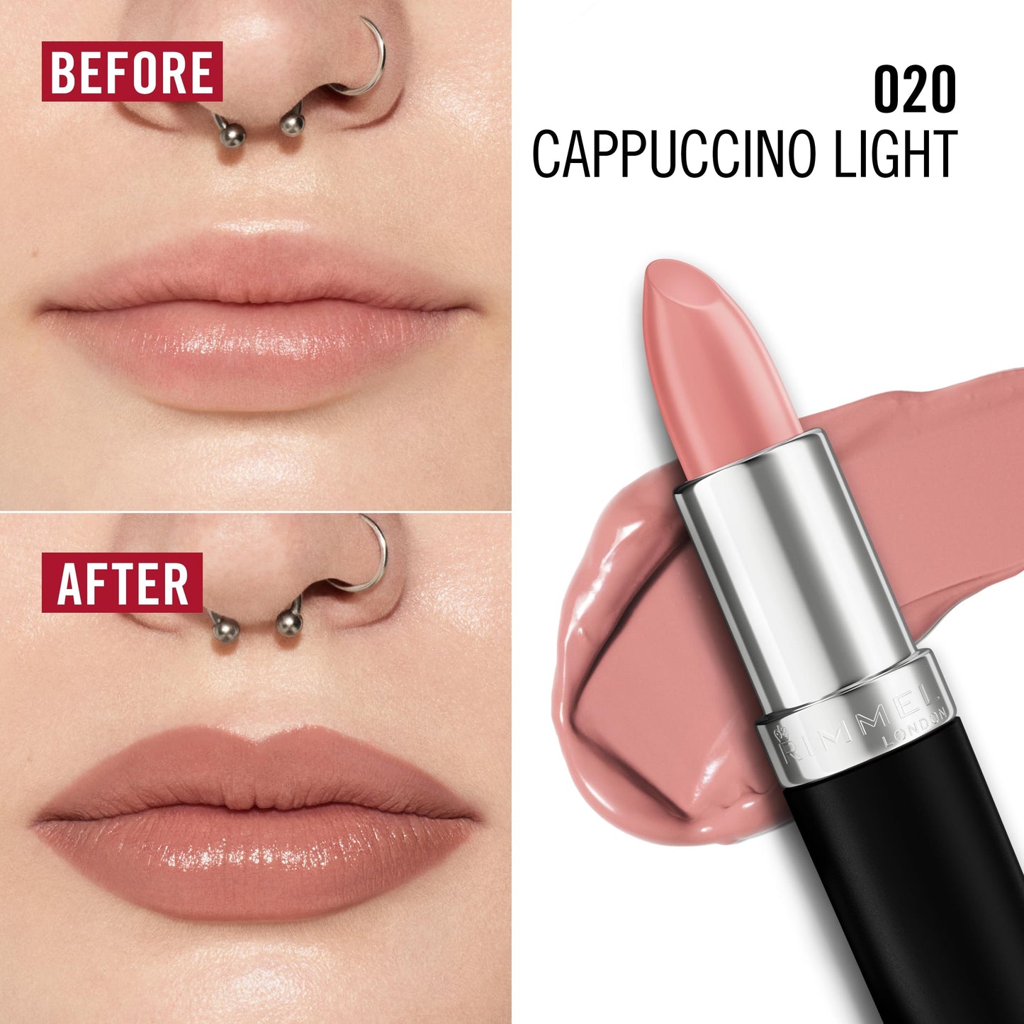 Rimmel Lasting Finish Lipstick | Up to 8 Hours of Intense Lip Color with Color Protect Technology and Exclusive Black Diamond Complex | 0.14 fl oz Beauty and Personal Care Rimmel