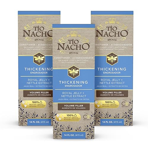 Tio Nacho Thickening Conditioner with Royal Jelly and Natural Extracts - Hair Loss Conditioner for Men and Women - Volumizing Formula for Fine Beauty & Personal Care Tio Nacho