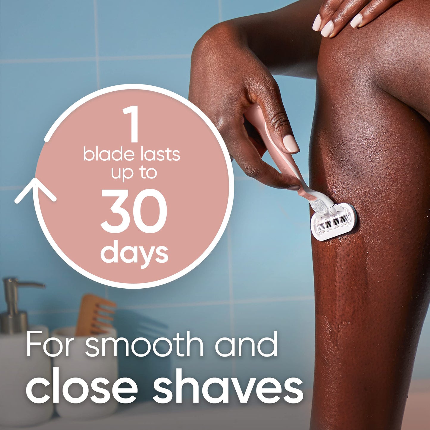 Gillette Venus Extra Smooth Pink Women's Razor Handle + 2 Blade Refills Beauty and Personal Care Gillette Venus