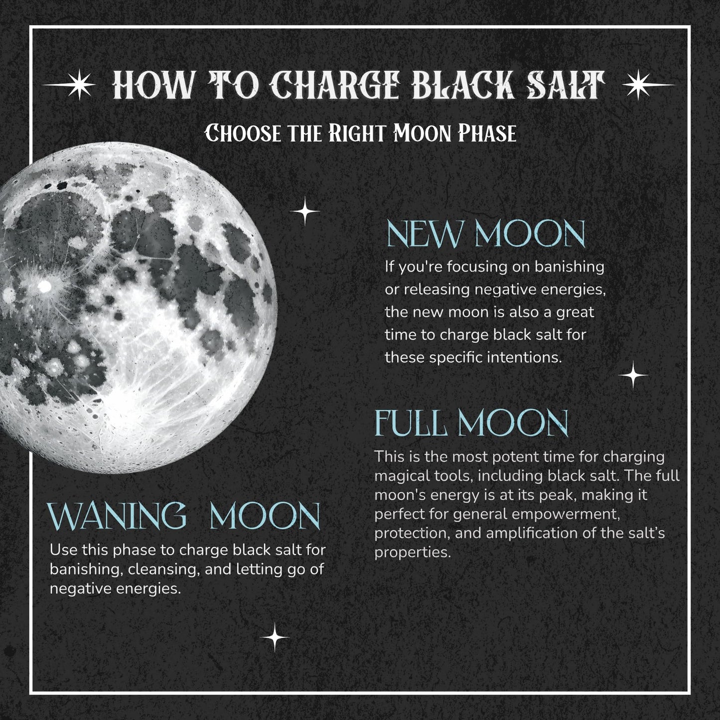 Alebrixes - Black Salt 4 Oz (114 g) - Black Salt For Protection Rituals - Sal Negra para Rituales de Proteccion - Witches & Wiccan Witchcraft Supplies Beauty and Personal Care ALEBRIXES