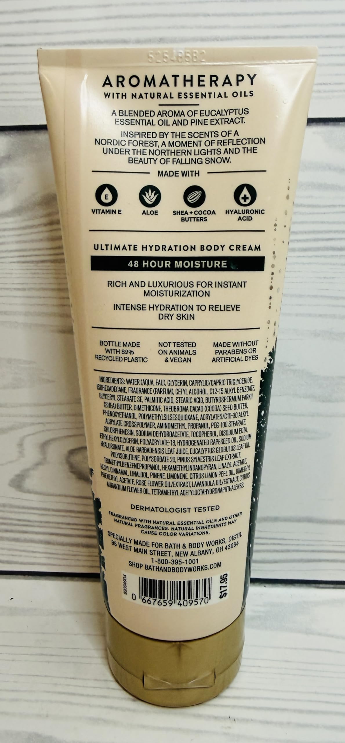 Bath & Body Works Unisex Eucalyptus Pine Ultimate Hydration Body Cream 8 Ounces Pack of 2 Beauty & Personal Care Bath & Body Works