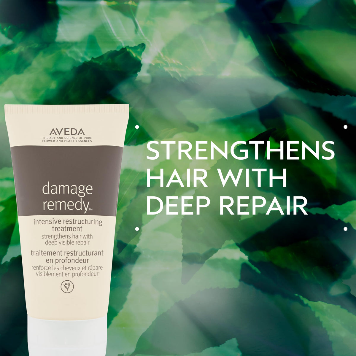 Aveda Damage Remedy Intensive Restructuring Treatment | Deep Repair Treatment for Damaged Hair | Strengthens Damaged Hair | Protein Repair, 5 Fl Oz Beauty & Personal Care Aveda