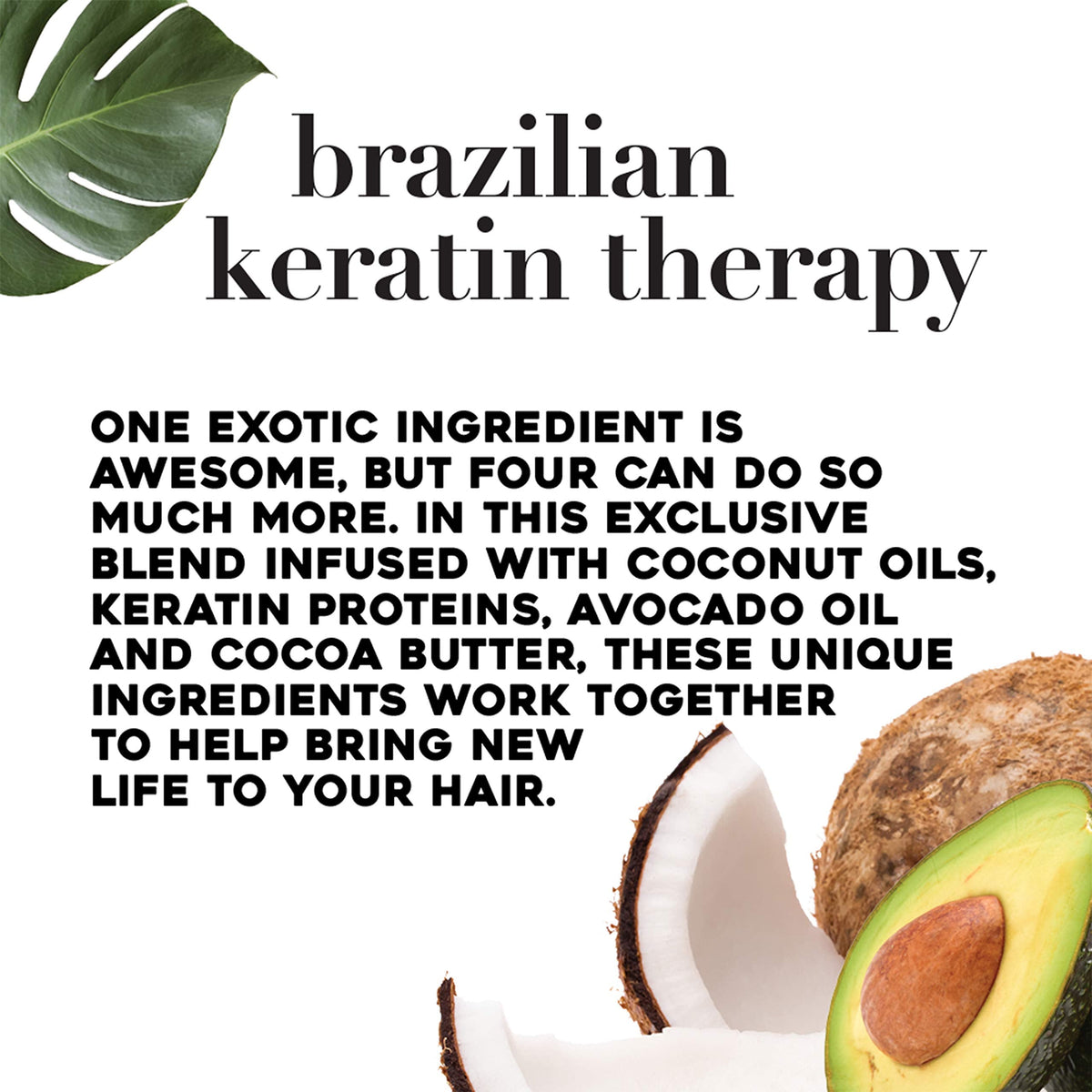 OGX Ever-Straightening + Brazillian Keratin Therapy Conditioner, 13 Ounce Beauty & Personal Care OGX