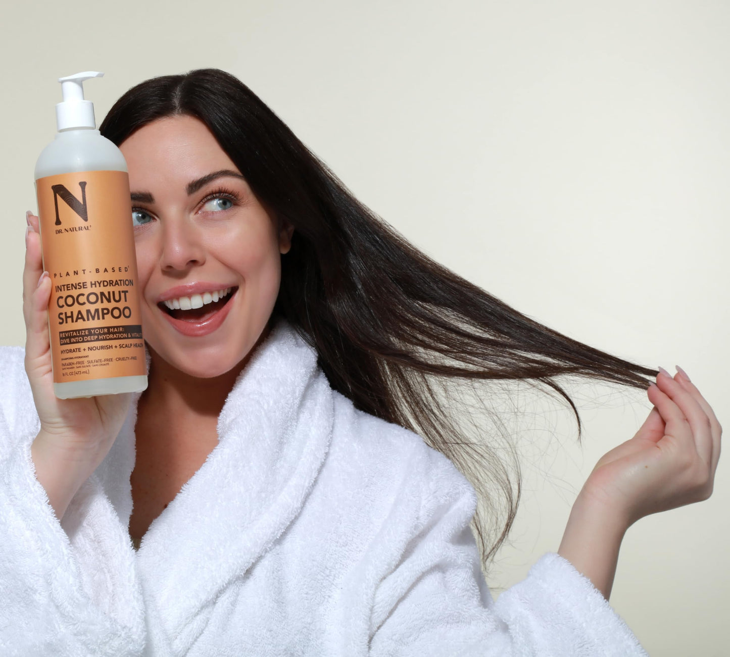 Dr. Natural Hydrates and Restores Shampoo - Coconut for Unisex - 16 oz Lotion Beauty & Personal Care Dr. Natural
