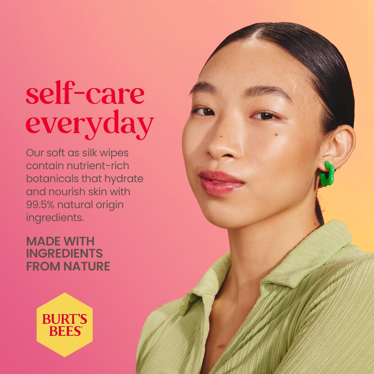 Burt's Bees Facial Cleansing Towelettes for Normal to Oily Skin, Pink Grapefruit, 30 Count Beauty & Personal Care Burt's Bees