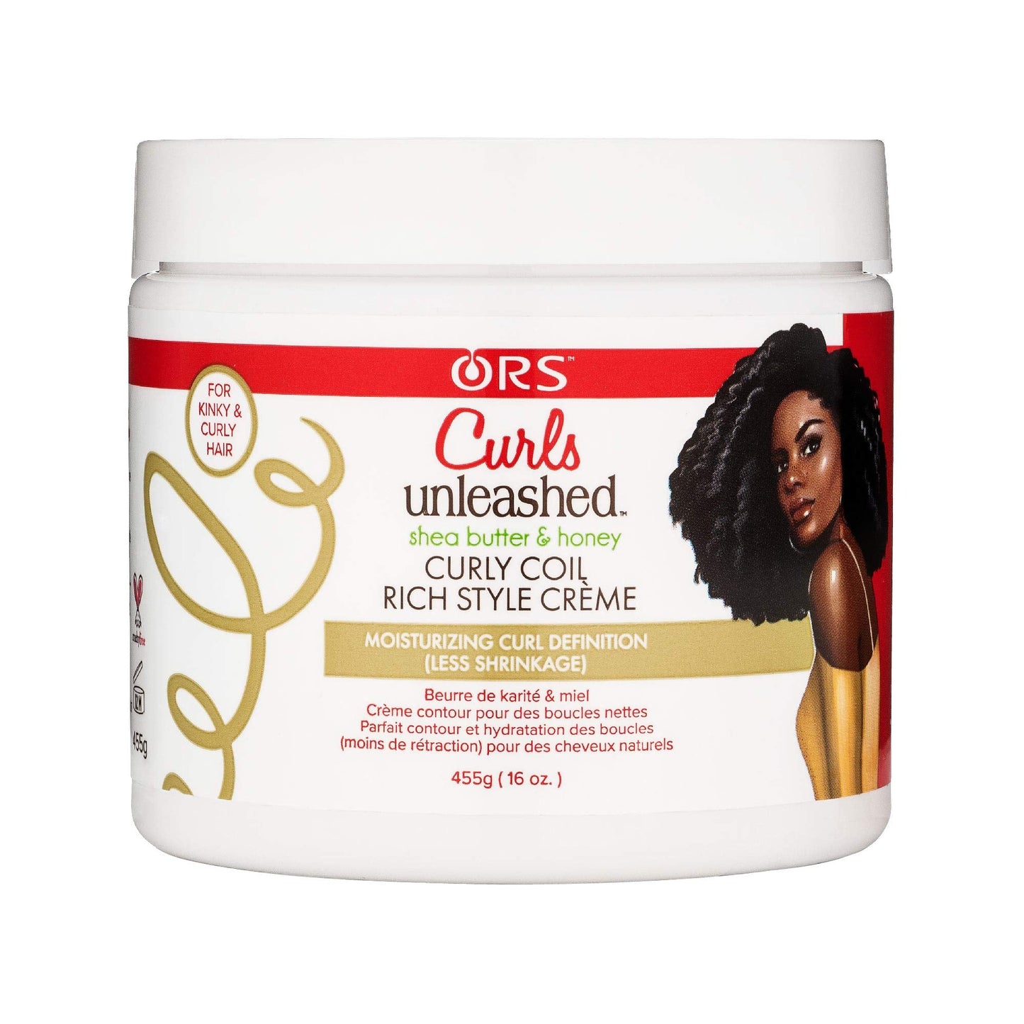 Curls Unleashed Shea Butter and Honey Curl Defining Creme 16 Ounce (Pack of 1) Beauty & Personal Care ORS