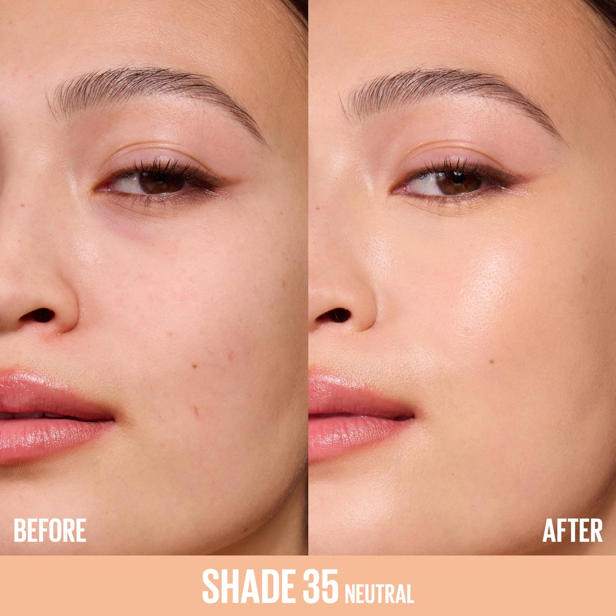 Maybelline Lifter Serum Concealer, Radiant Concealer with Full Coverage, Includes 2% Peptides + Caffeine to Hydrates & Brightens Under Eyes, 35, 1