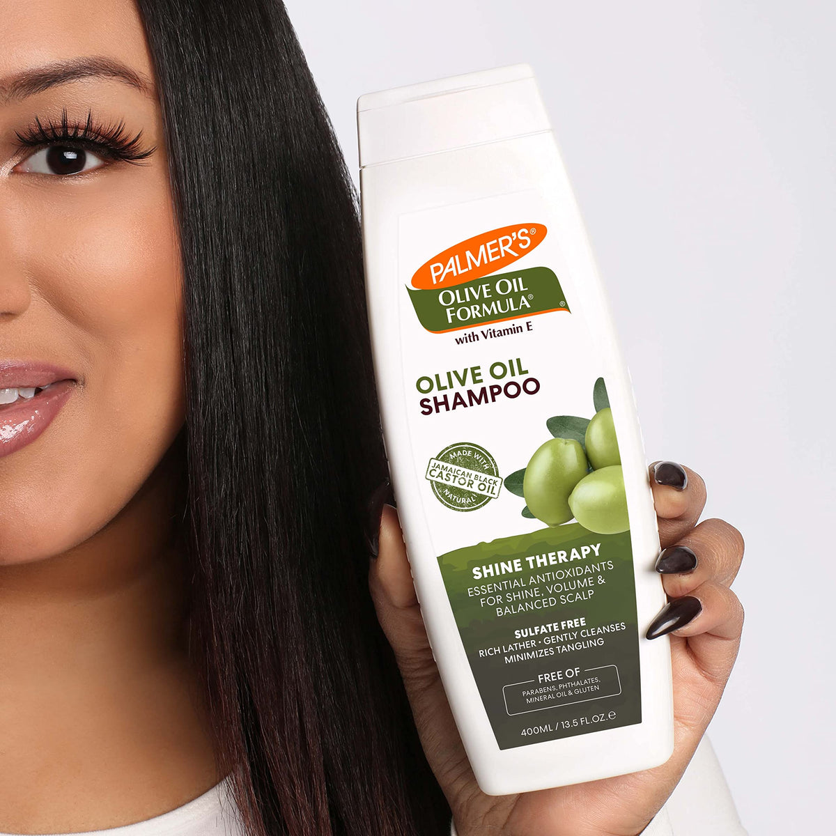 Palmer's Olive Oil Formula Shine Therapy Shampoo, 13.5 Ounce (Pack of 2)