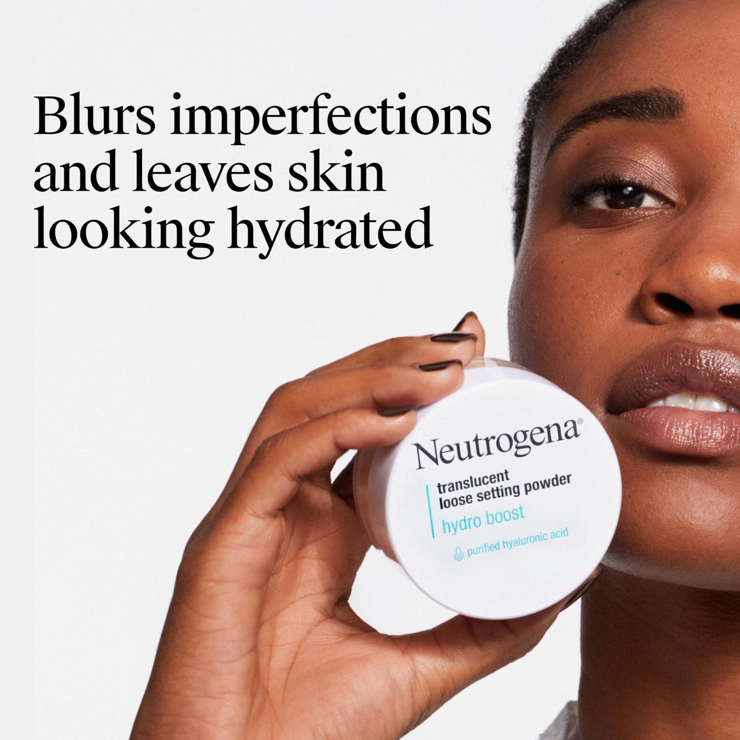 Neutrogena Hydro Boost Translucent Loose Setting Powder with Purified Hyaluronic Acid for Smooth Skin, Blurs Imperfections and Sets Makeup Beauty & Personal Care Neutrogena
