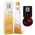 GK HAIR Global Keratin Professional Hair Color Cream Tube (3.4 Fl Oz/100ml) Nourishing & Cleansing Colors for Styling High Performance Long Lasting Beauty & Personal Care GK HAIR