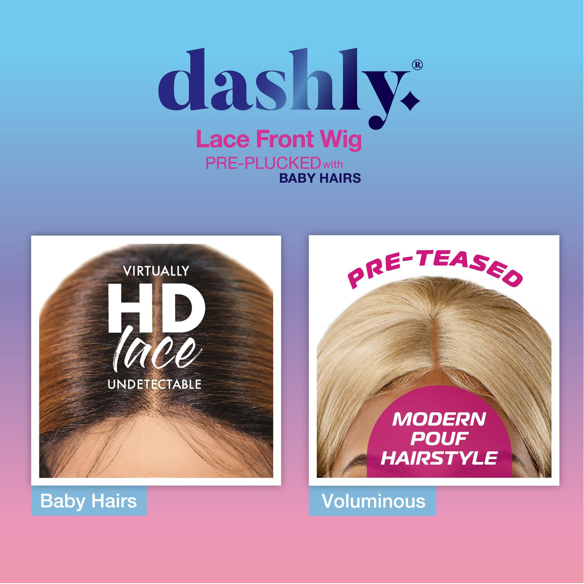 Sensationnel Dashly Lace Front Wig-Unit 49, 1 JETBLACK