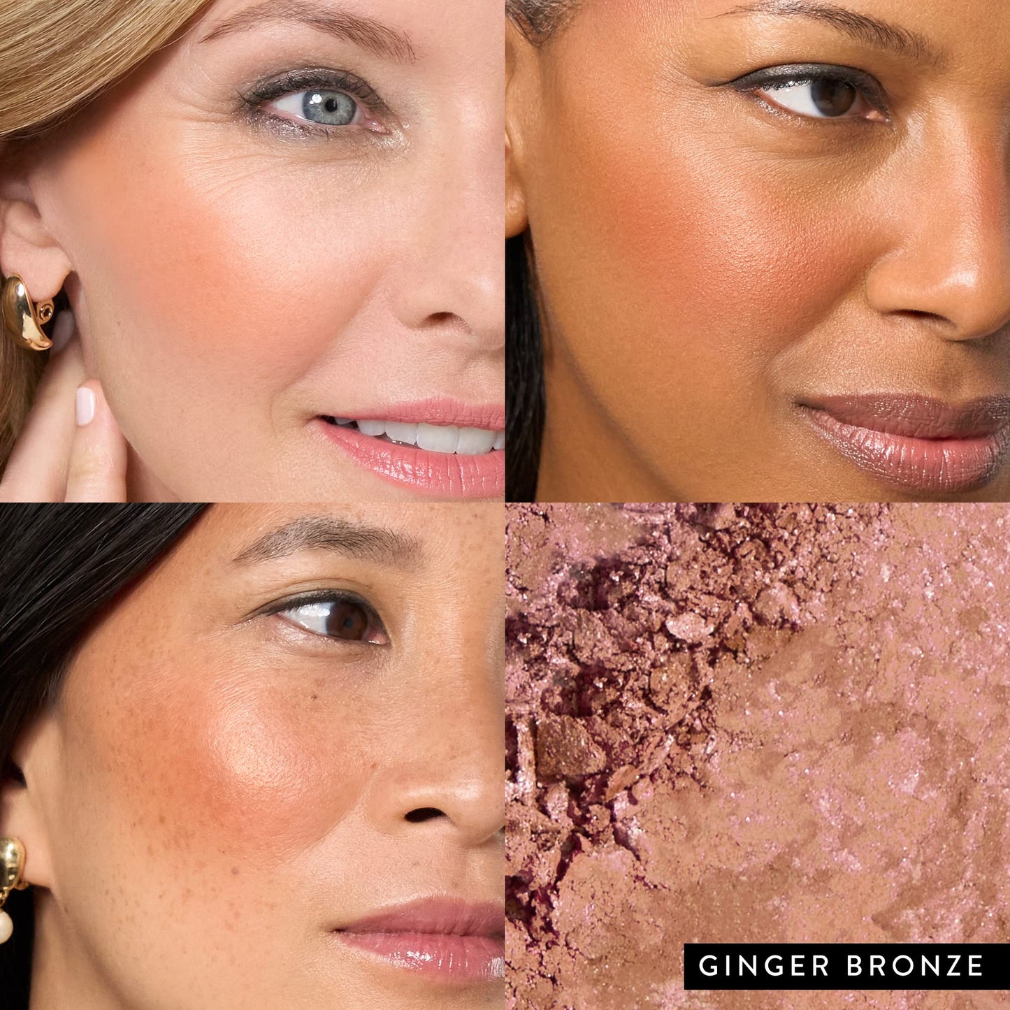 LAURA GELLER NEW YORK Baked Blush-n-Bronze Marbleized 2-in-1 Sculpting Bronzer Blush - Ginger Bronze - Contour Face with a Radiant Flush Beauty & Personal Care LAURA GELLER NEW YORK