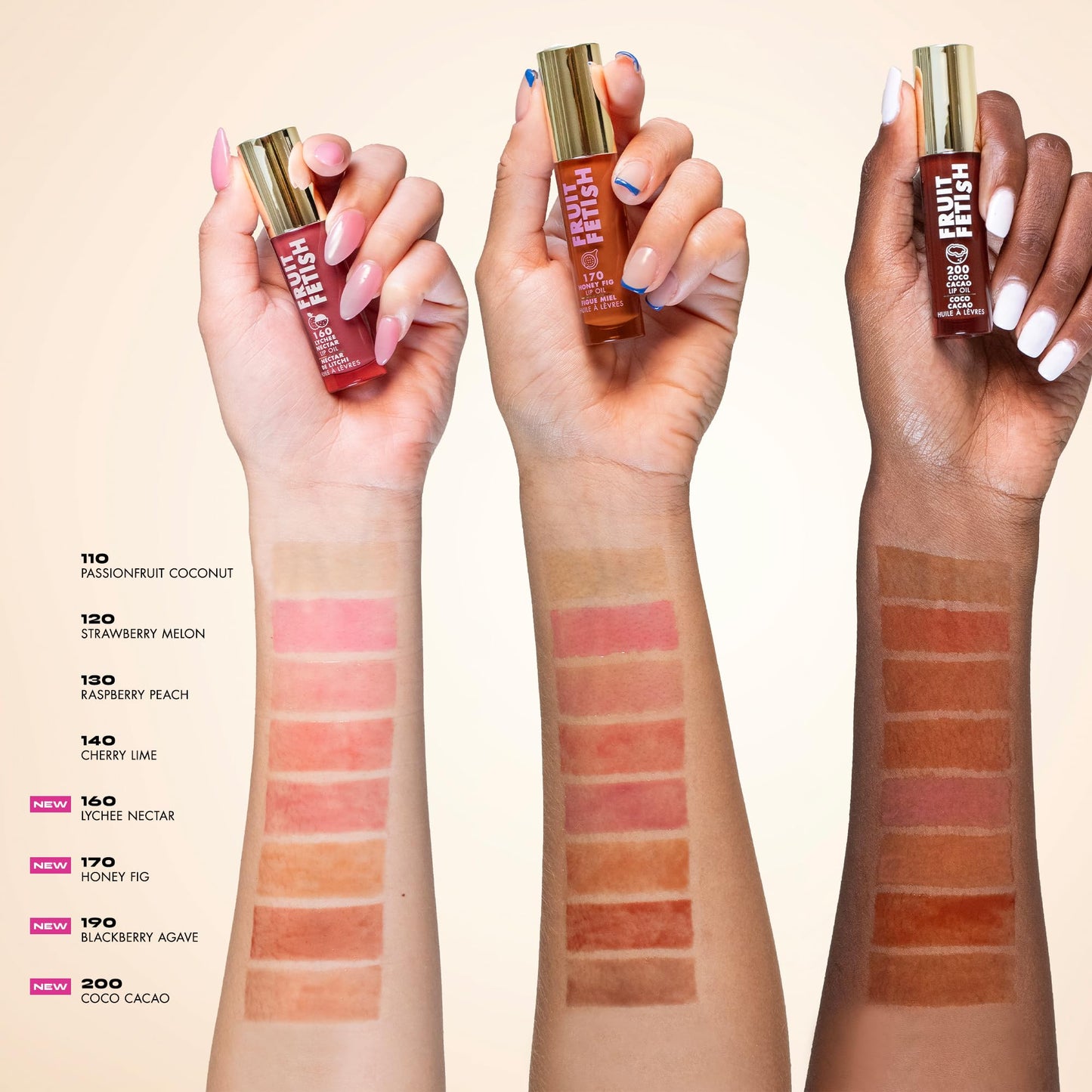 Milani Fruit Fetish Lip Oil, Tinted Lip Gloss & Hydrating Lip Oil Treatment, Moisturizing Non Sticky Clear Shine, High Shine Lip Balm for Dry Lips Beauty & Personal Care Milani